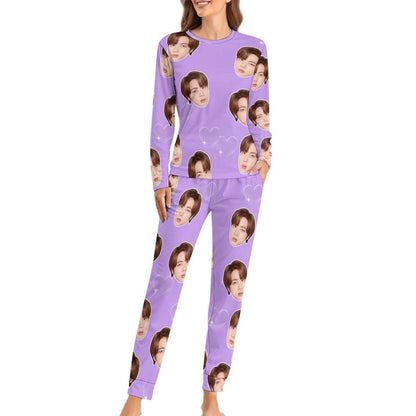 Unique BTS Pajama Set Featuring Members' Faces - Perfect for ARMY Fans!, Bts Merch, for Jin, Suga, J-Hope, RM, Jimin, V, and Jungkook