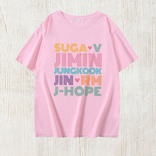 Suga V Jimin Jungkook Jin RM J-Hope camiseta